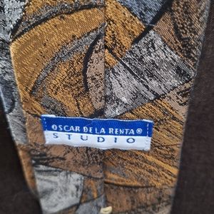 Oscar Dela Renta Studio Vintage Tie